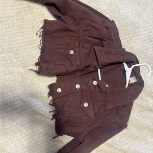 H&M Brown Jean Jacket